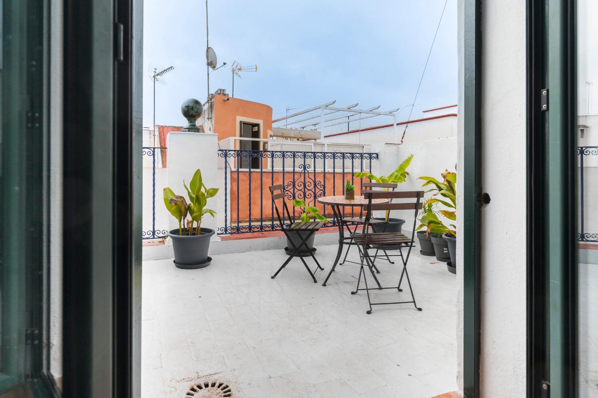 Santa Catalina Moderno Leilighet Sevilla Eksteriør bilde